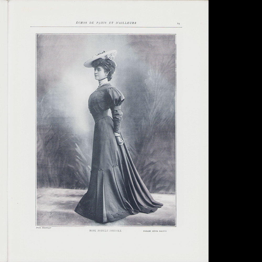 Le Figaro-Modes, décembre 1904, couverture de Louise Abbema