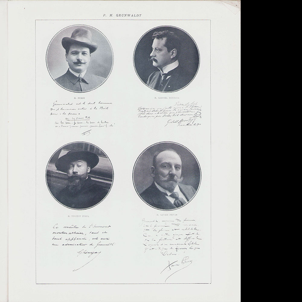 Le Figaro-Modes, décembre 1904, couverture de Louise Abbema