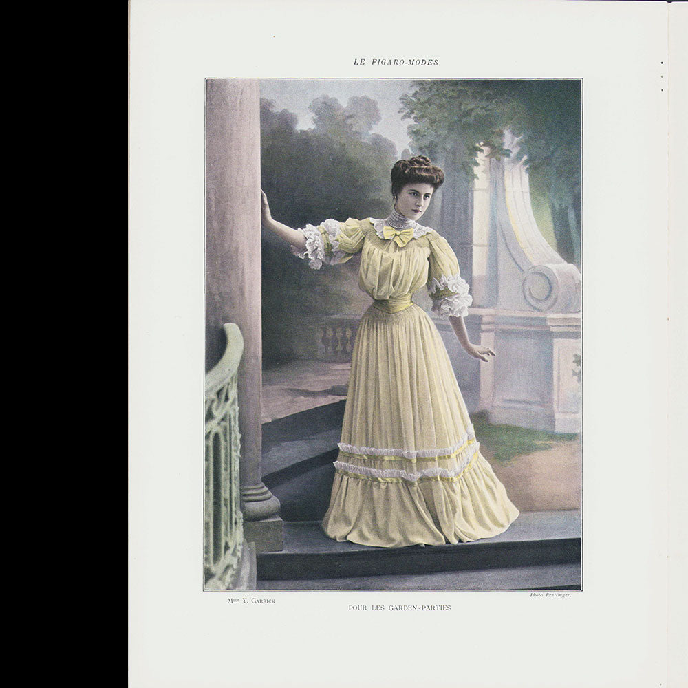 Le Figaro-Modes, juillet 1904, couverture de Vallet-Bisson