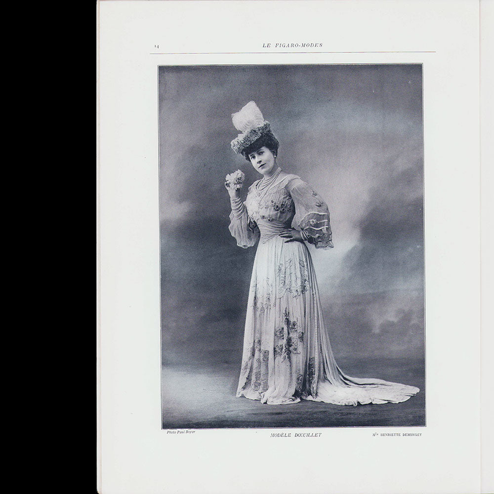 Le Figaro-Modes, juillet 1904, couverture de Vallet Bisson