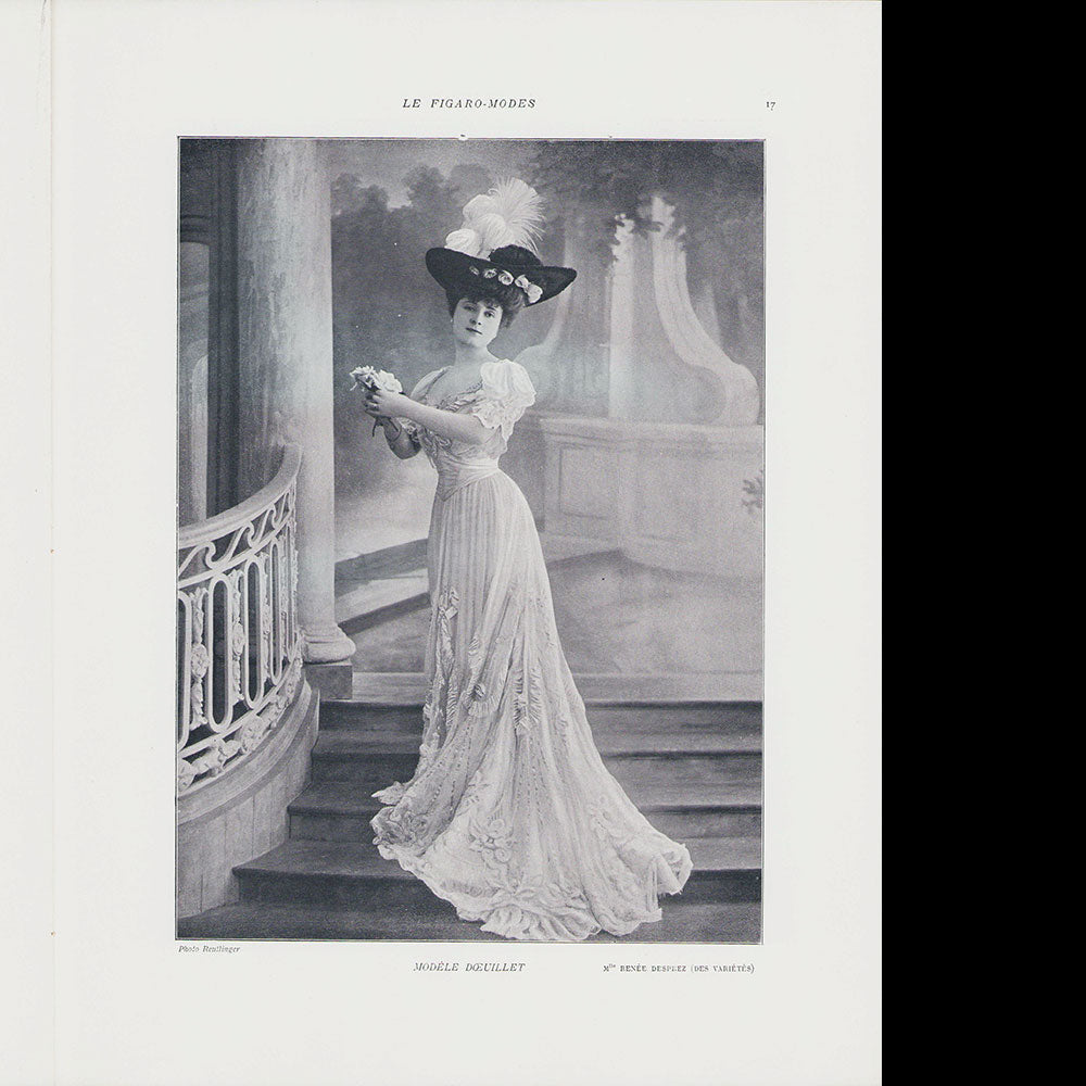 Le Figaro-Modes, octobre 1904, couverture d'Arpad de Migl