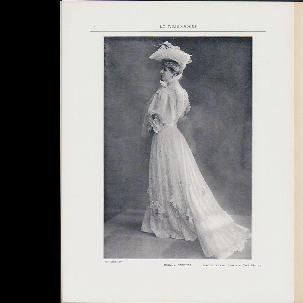 Le Figaro-Modes, octobre 1904, couverture d'Arpad de Migl