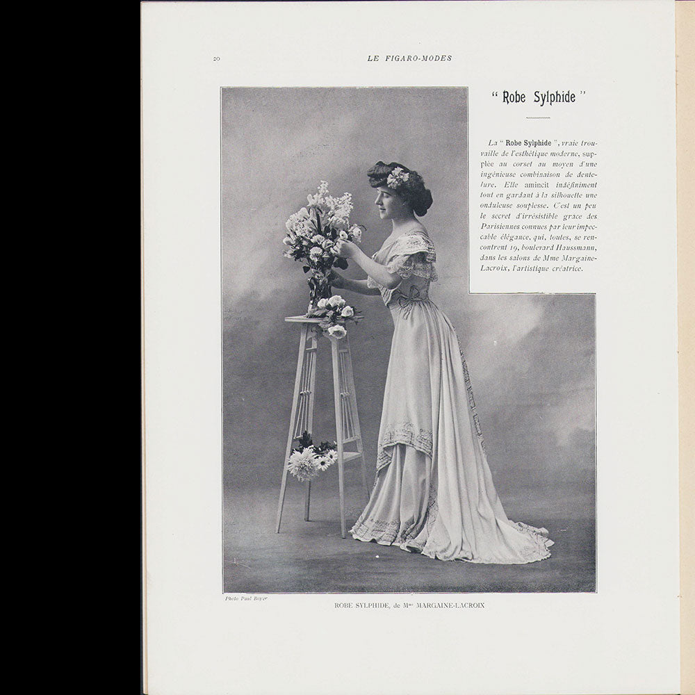 Le Figaro-Modes, octobre 1904, couverture d'Arpad de Migl