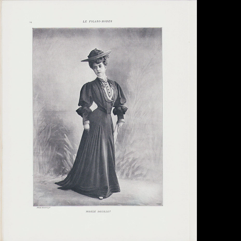 Le Figaro-Modes, septembre 1904, couverture d'Henri Guinier