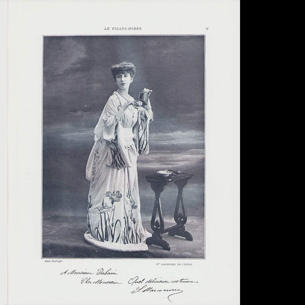 Le Figaro-Modes, février 1905, couverture de Vincent-Anglade