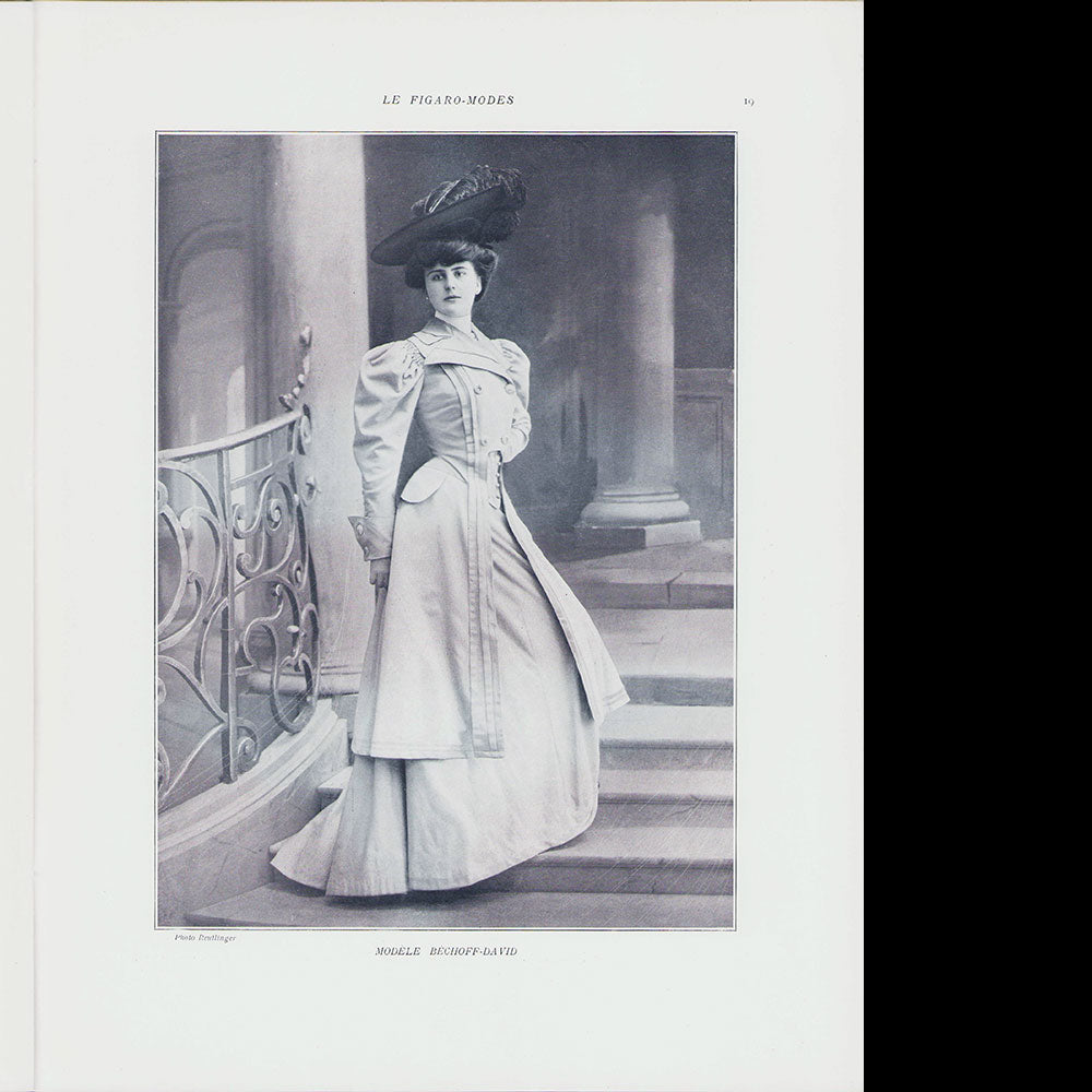 Le Figaro-Modes, février 1905, couverture de Vincent-Anglade