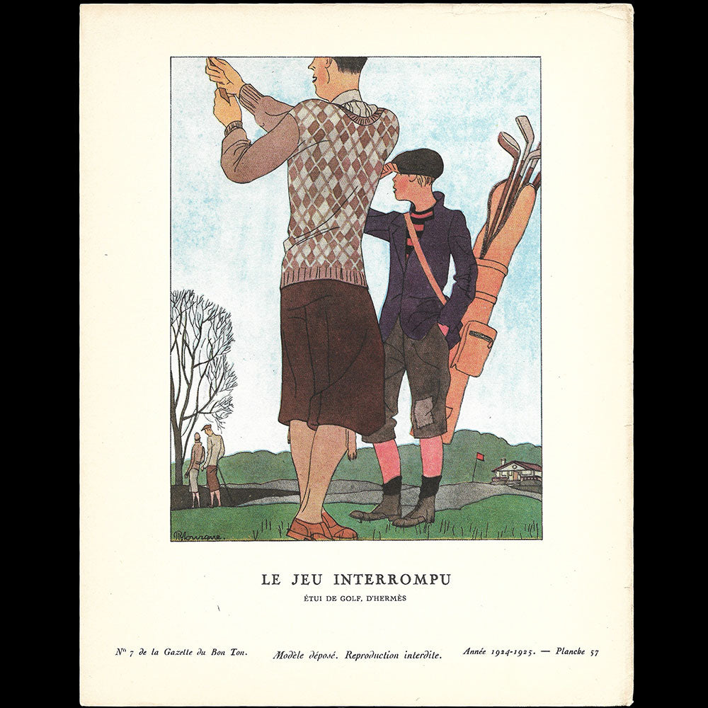 Gazette du Bon Ton (n°7, 1924-1925) - Le Pavillon de l'élégance