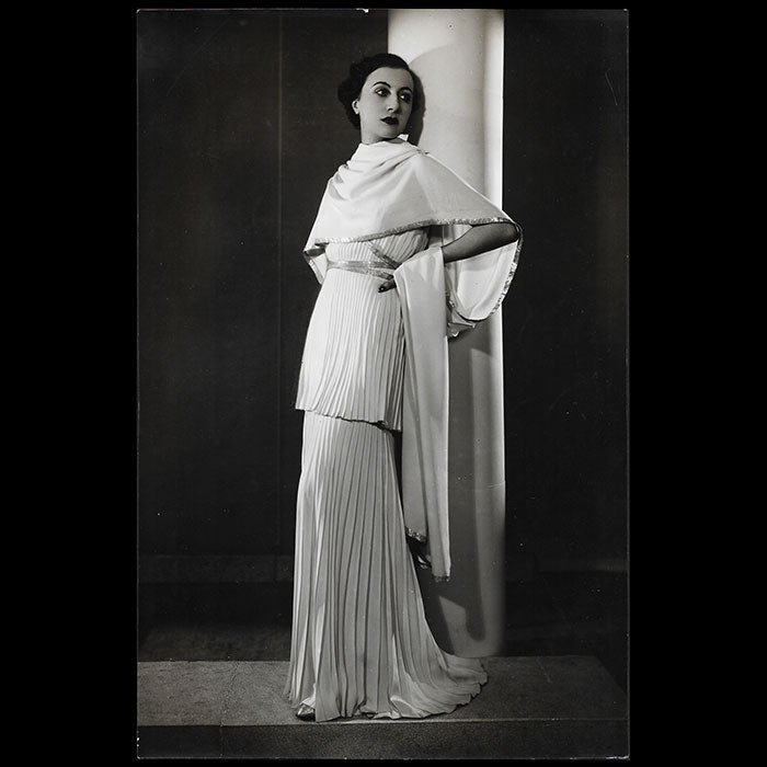 Gorin - Rythme, Robe du soir, tirage d'Isabey (1936)