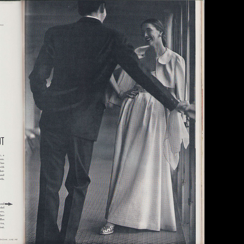 Harper's Bazaar (1947, juin), couverture de Léonor Fini