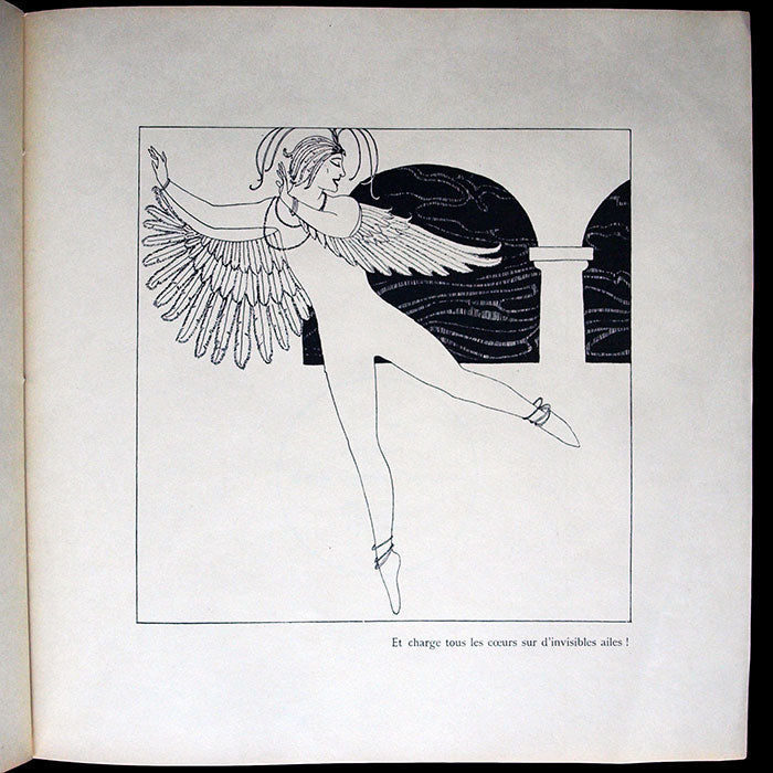 Nijinsky - Six vers de Jean Cocteau, Six dessins de Paul Iribe (1910)