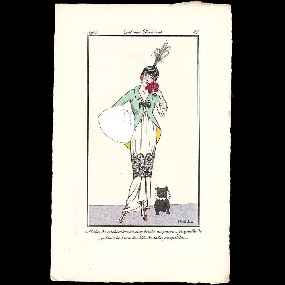 Le Journal des Dames et des Modes, Costumes Parisiens, n°27, 1913