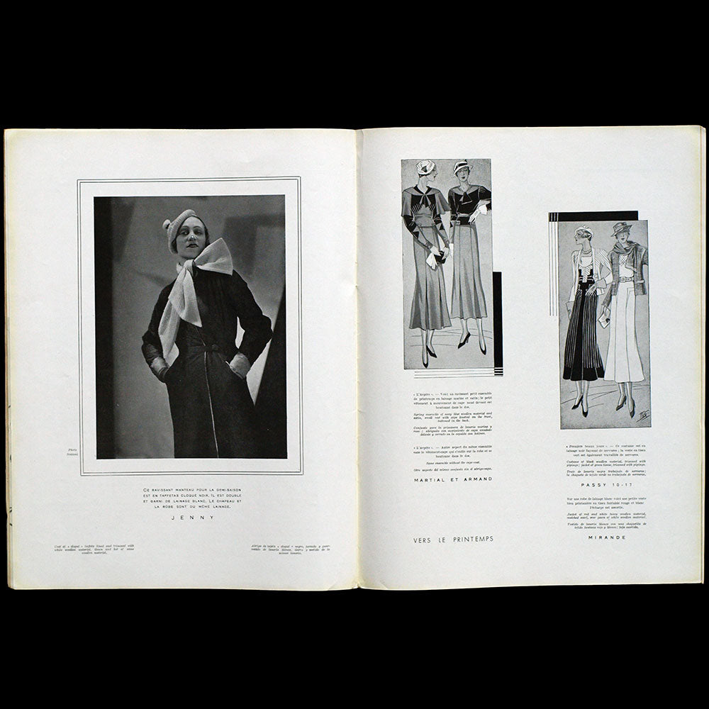 L’Art et la Mode (5 février 1930), couverture de Soulié