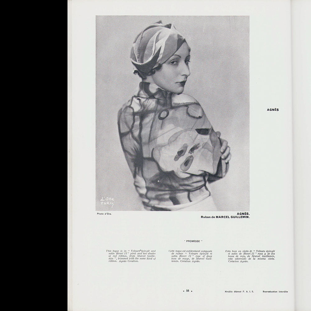 L'Officiel de la mode et de la couture de Paris - février 1933