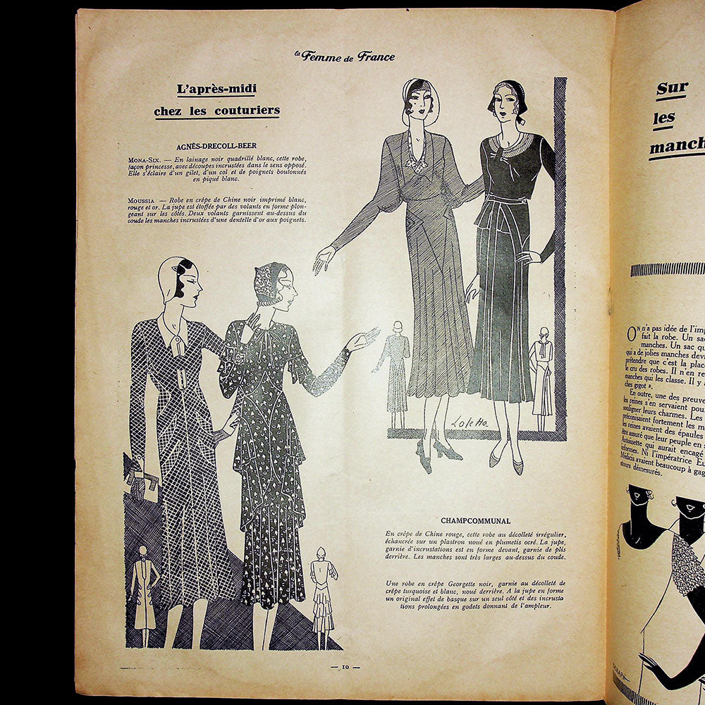 Femme de France, 15 mars 1931