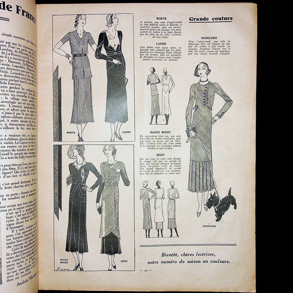 Femme de France, 15 mars 1931