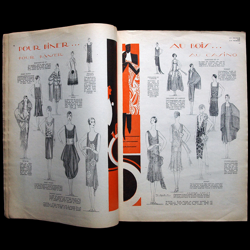 La Revue de la Femme, n°7 (juin 1927), couverture de Caplen