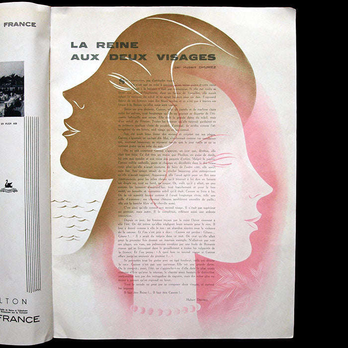 La Saison de Cannes, numéro spécial, juillet 1931
