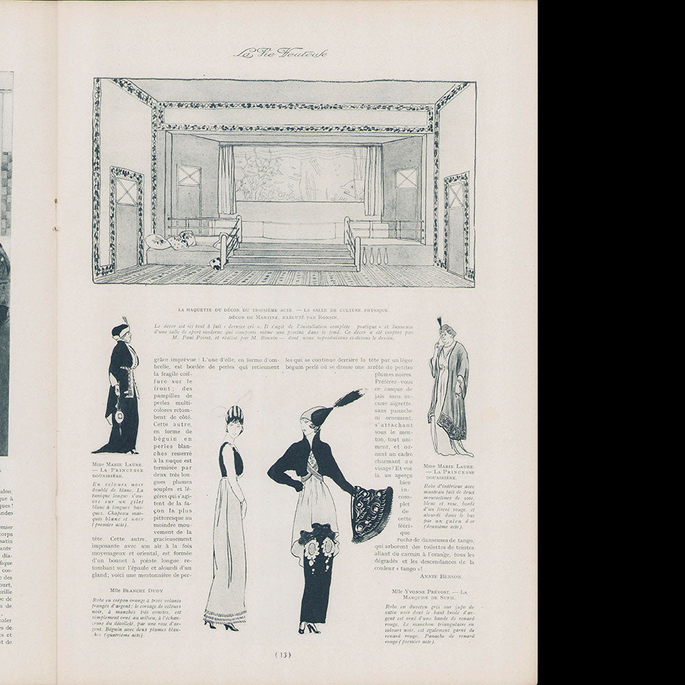 La Vie Heureuse, 5 janvier 1914