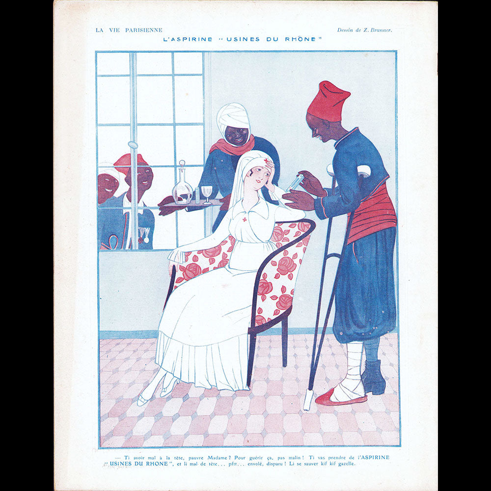 La Vie Parisienne, 25 novembre 1916, couverture de Léonnec