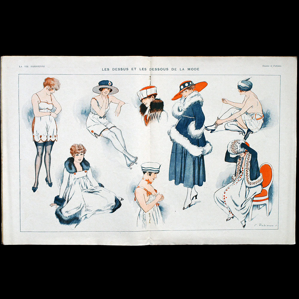 La Vie Parisienne, 25 novembre 1916, couverture de Léonnec