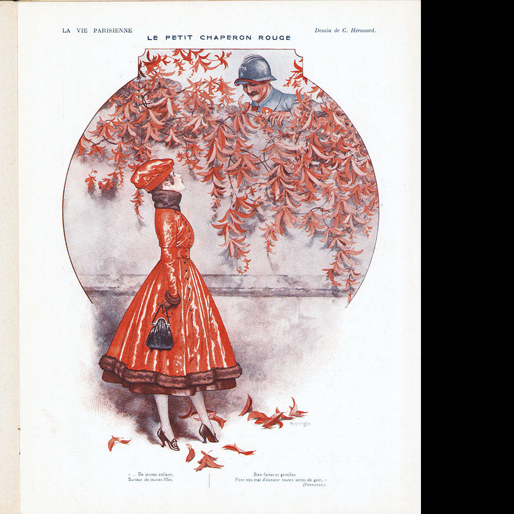 La Vie Parisienne, 25 novembre 1916, couverture de Léonnec