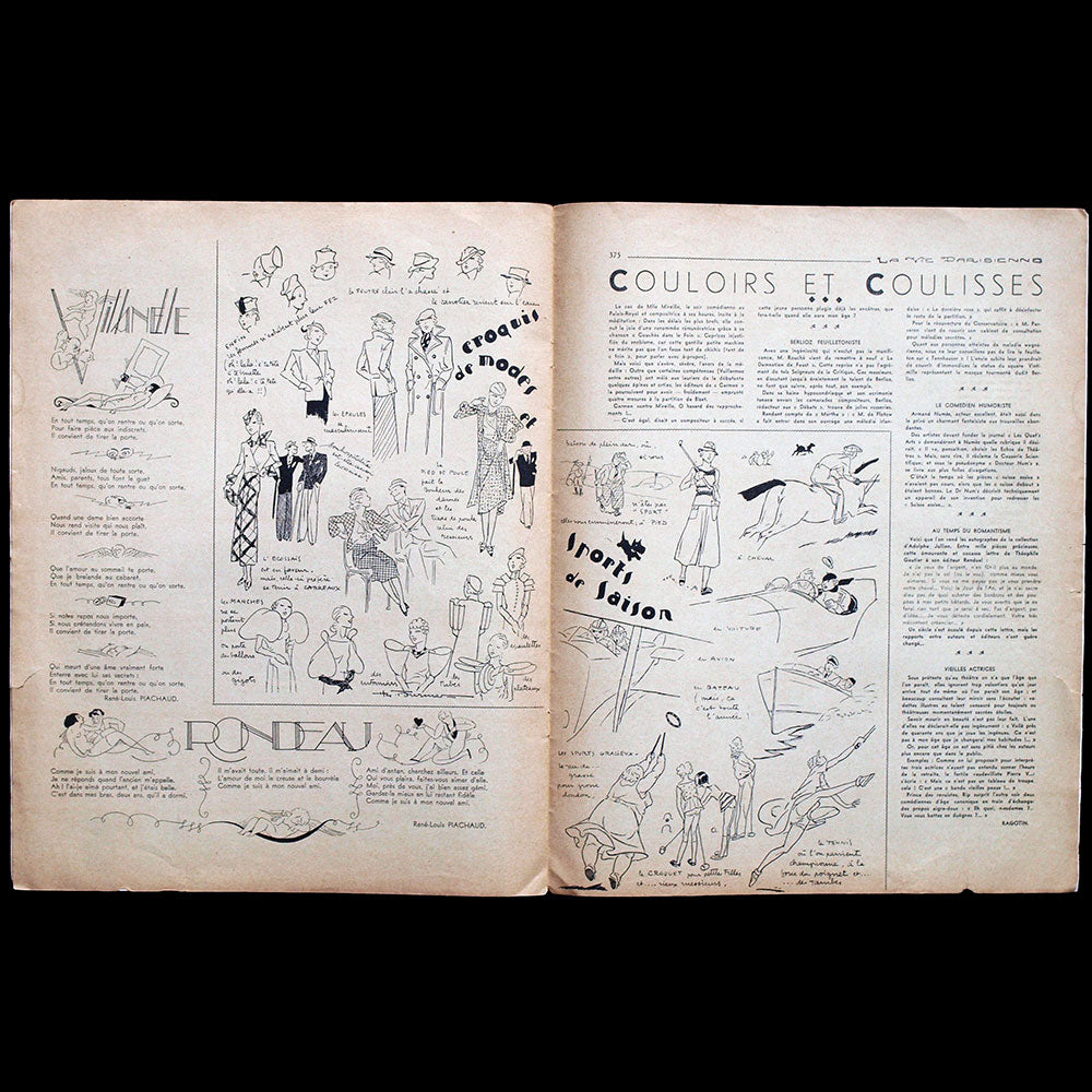 La Vie Parisienne, 13 mai 1933, couverture de Léonnec