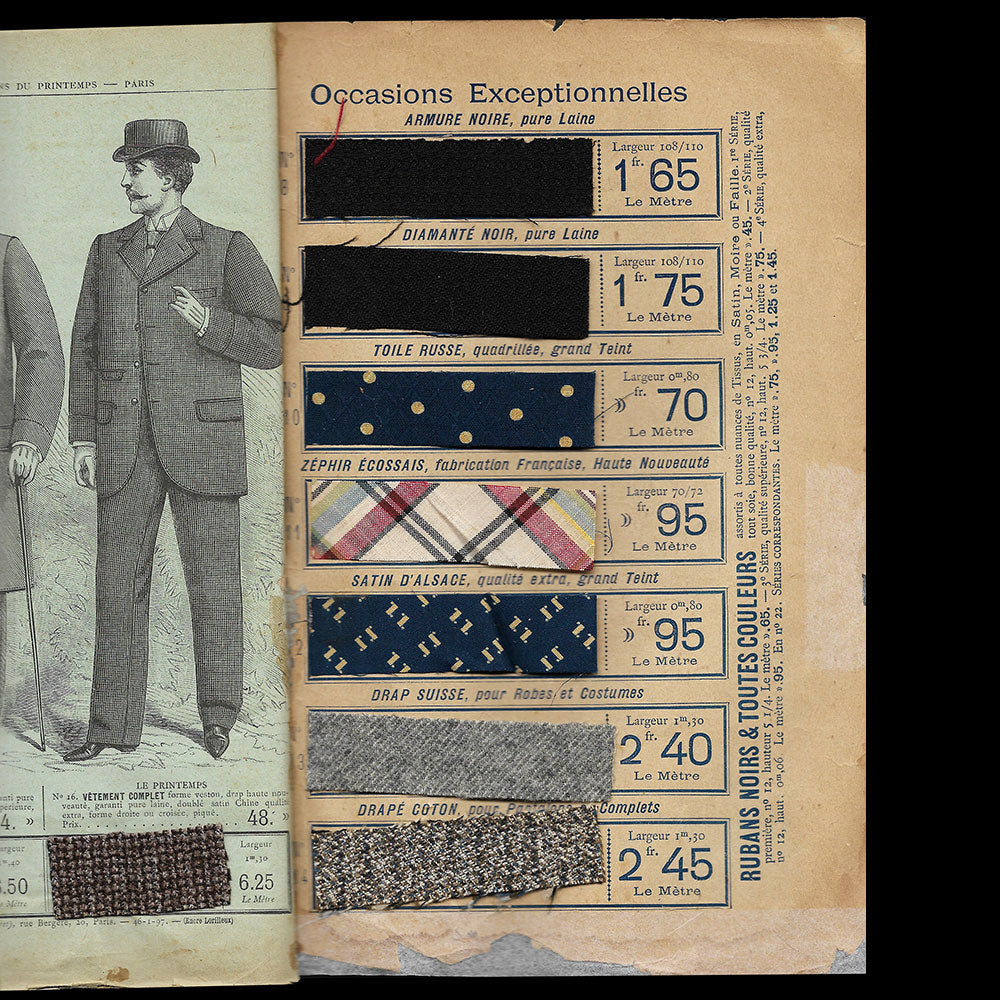 Le Printemps - Catalogue, Saison d'été 1897