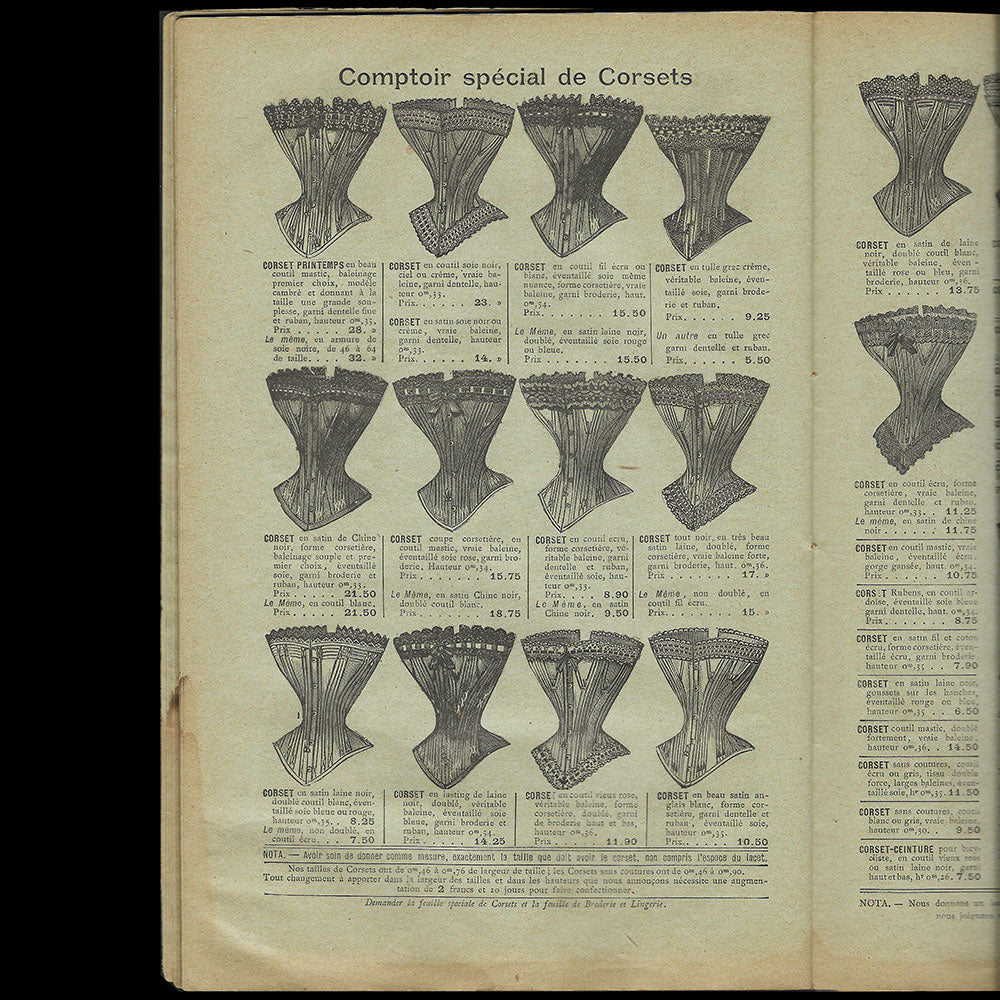 Le Printemps - Catalogue, Saison d'été 1897