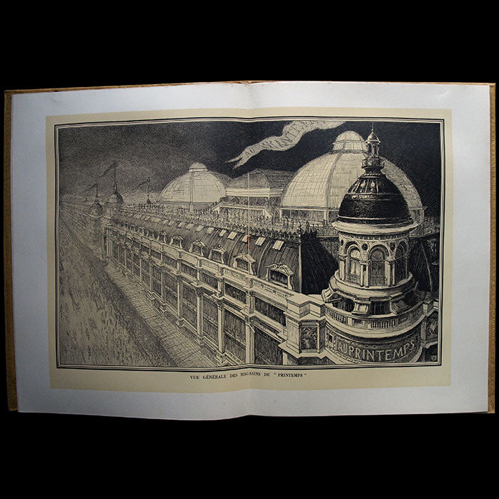 Le Printemps - Plaquette pour l'inauguration des nouveaux magasins illustrée par Drian (1924)