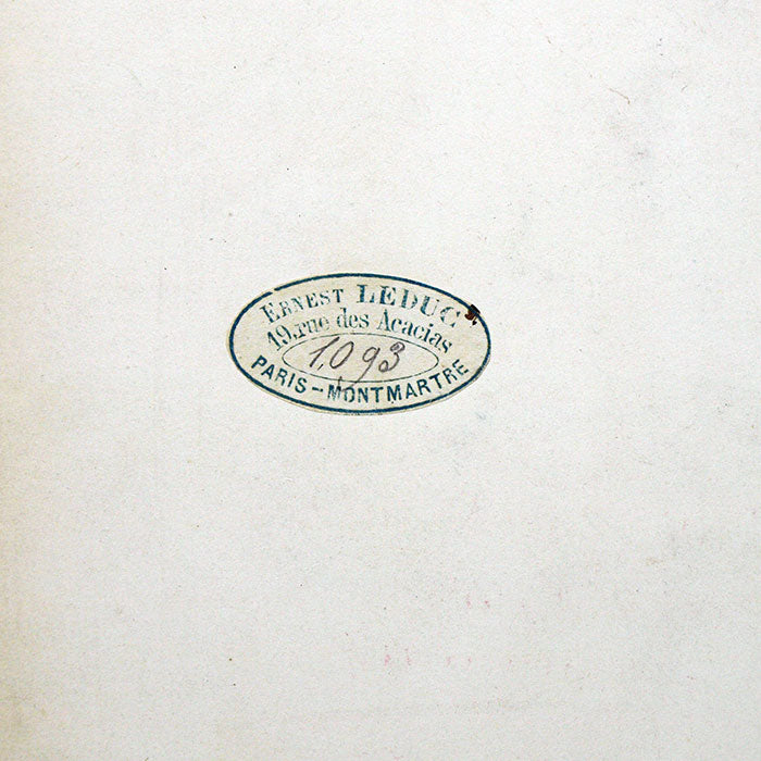 Ernest Leduc - Dessin d'une robe pour une maison de couture (circa 1860-1870)