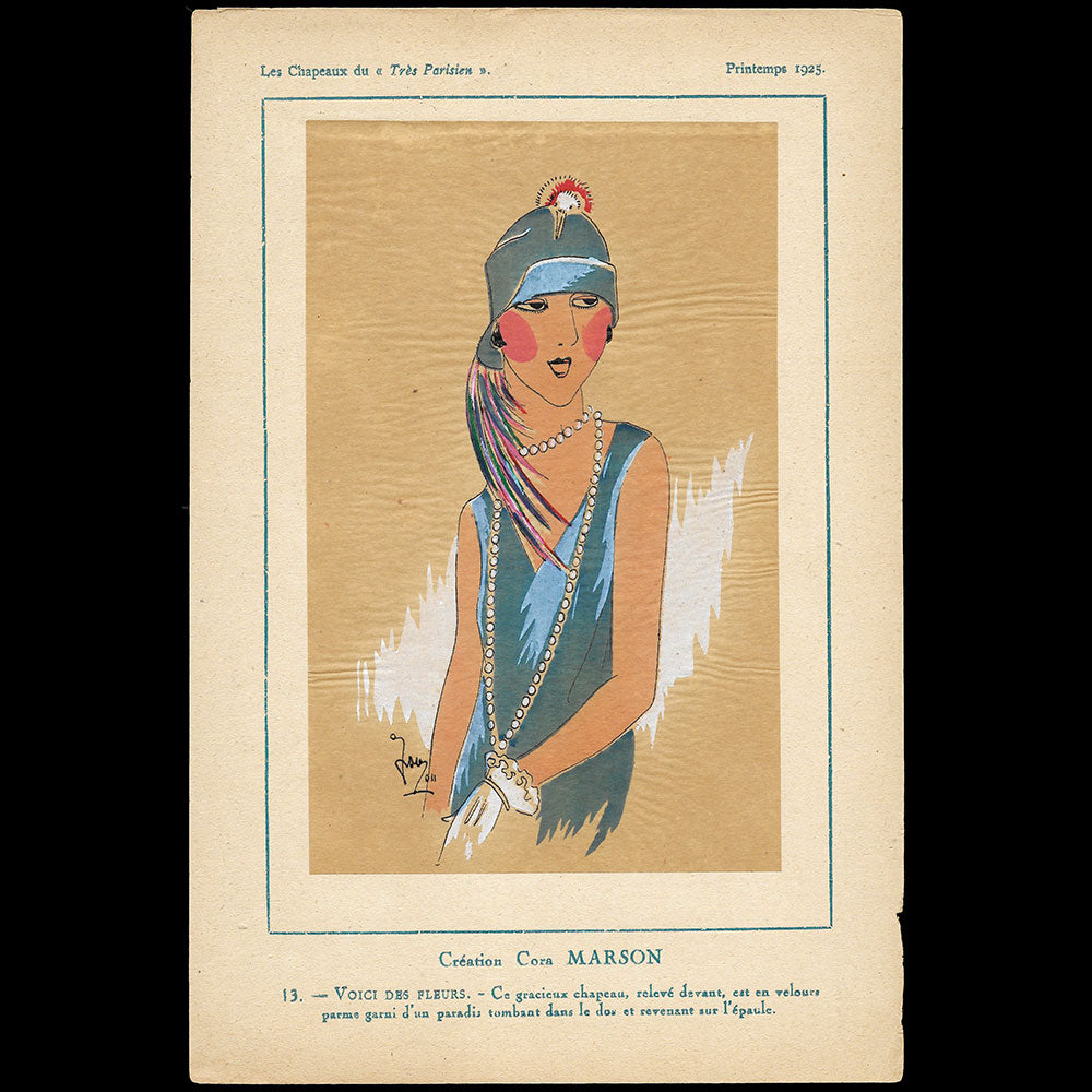 Les Chapeaux du Très Parisien (Printemps 1925)