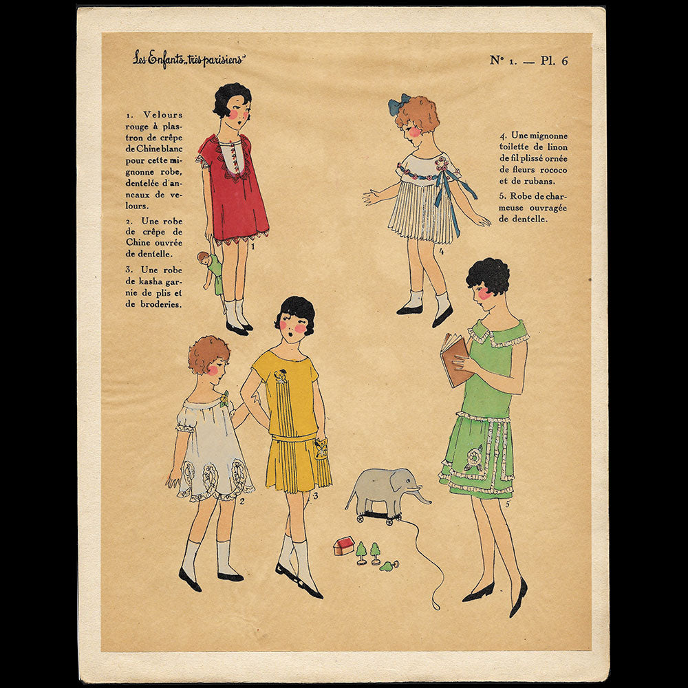 Les Enfants Très Parisiens (Printemps 1925)