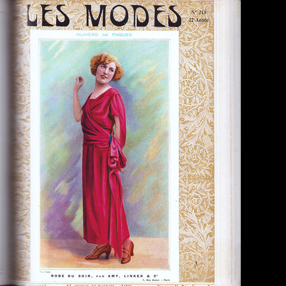 Les Modes - Réunion des 23 numéros des années 1921-1922