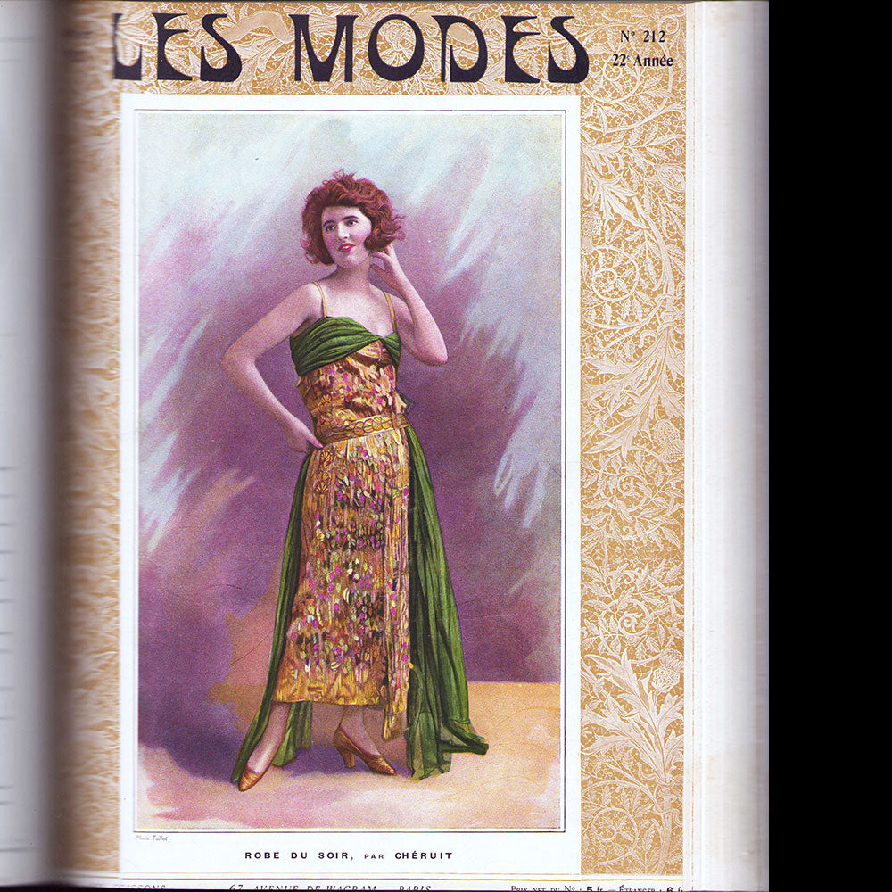 Les Modes - Réunion des 23 numéros des années 1921-1922