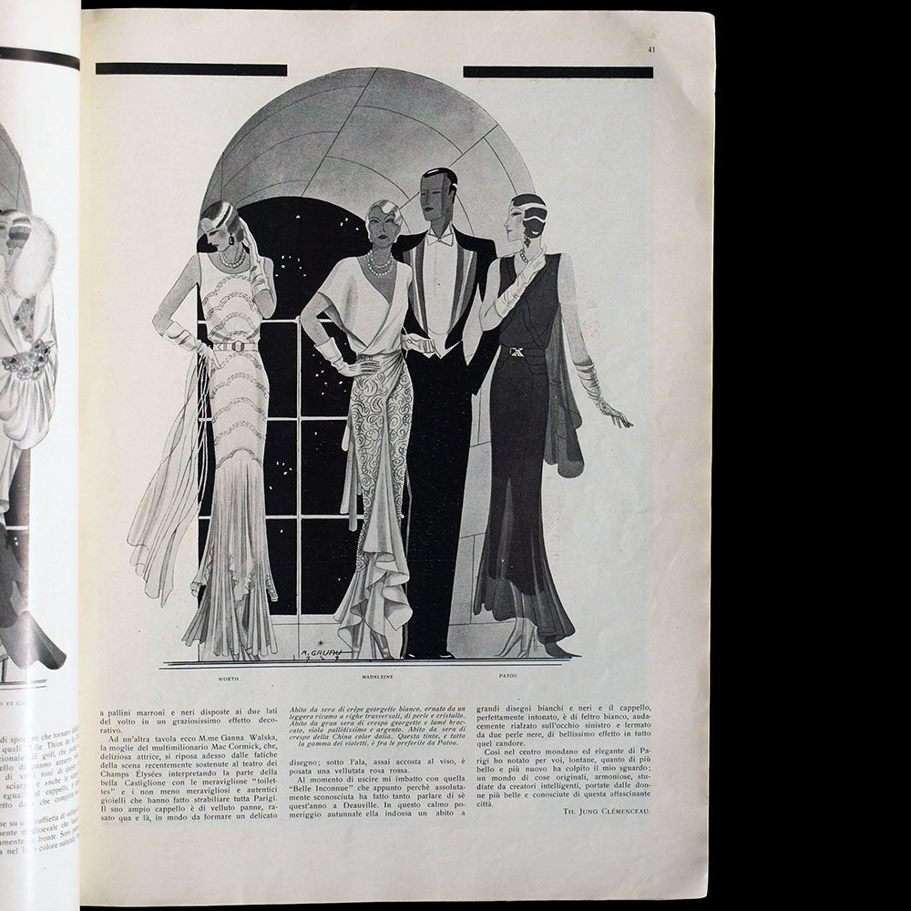 Lidel (novembre 1929), couverture de Brunetta