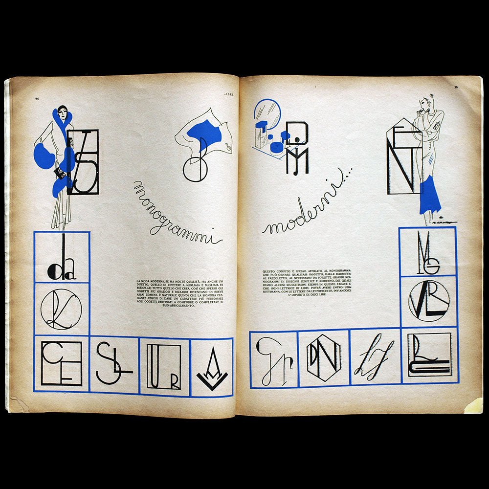 Lidel (novembre 1929), couverture de Brunetta