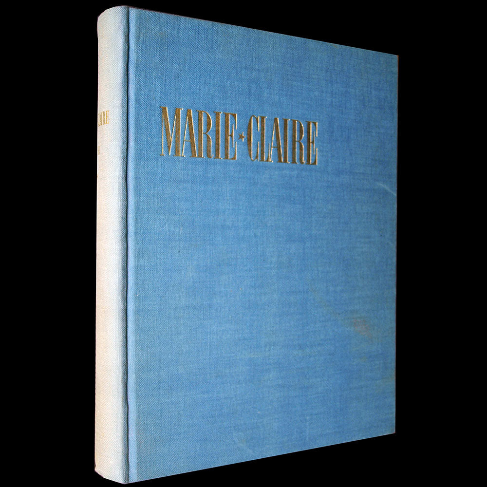 Marie-Claire (1er semestre 1958) - "Yves Saint-Laurent, 21 ans, jouera sur une collection son avenir et la maison Dior"