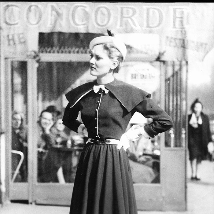 Molyneux - Robe, tirage de Hassner (1950)