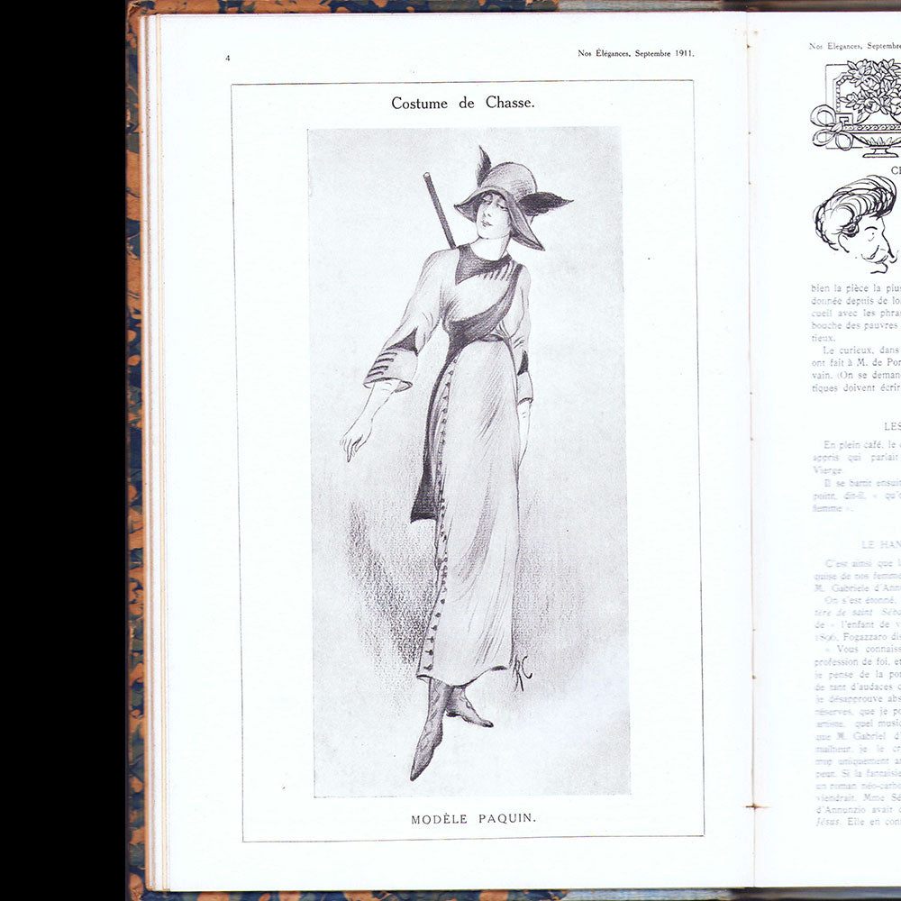 Nos Elégances & la Mode Masculine - Réunion des 5 numéros, août-décembre 1911
