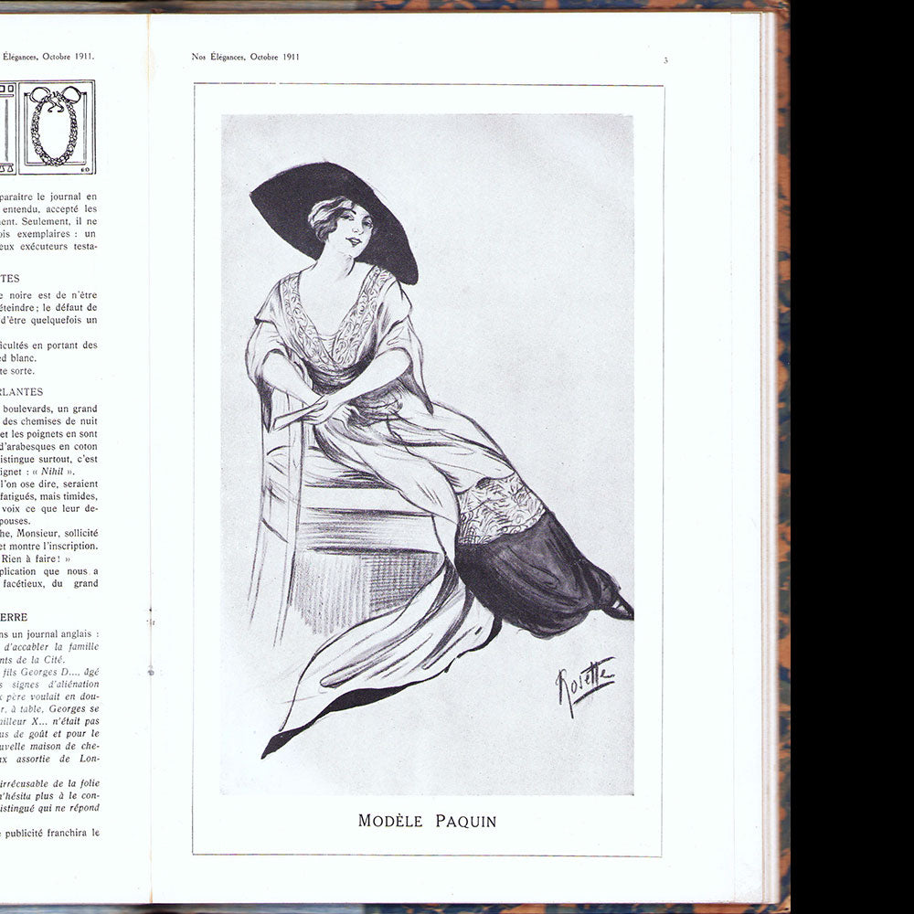 Nos Elégances & la Mode Masculine - Réunion des 5 numéros, août-décembre 1911