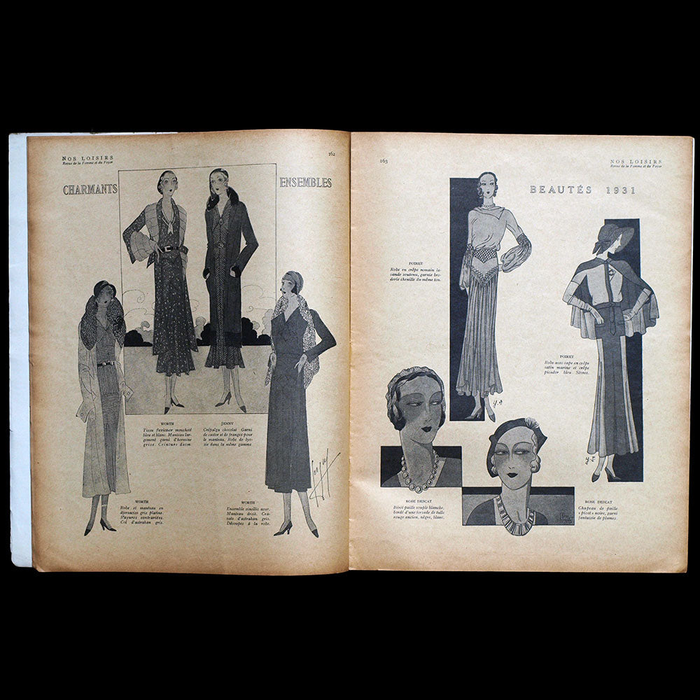 Nos Loisirs, (avril 1931), couverture de Mainguet