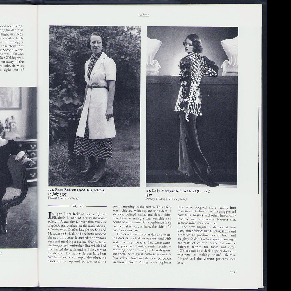 Elizabeth Owen - Fashion in photographs 1920-1940, avec envoi (1993)