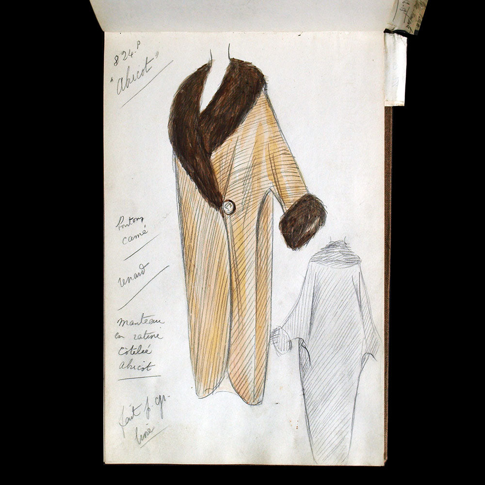 Redfern - Set of 19 designs for winter 1912-1913