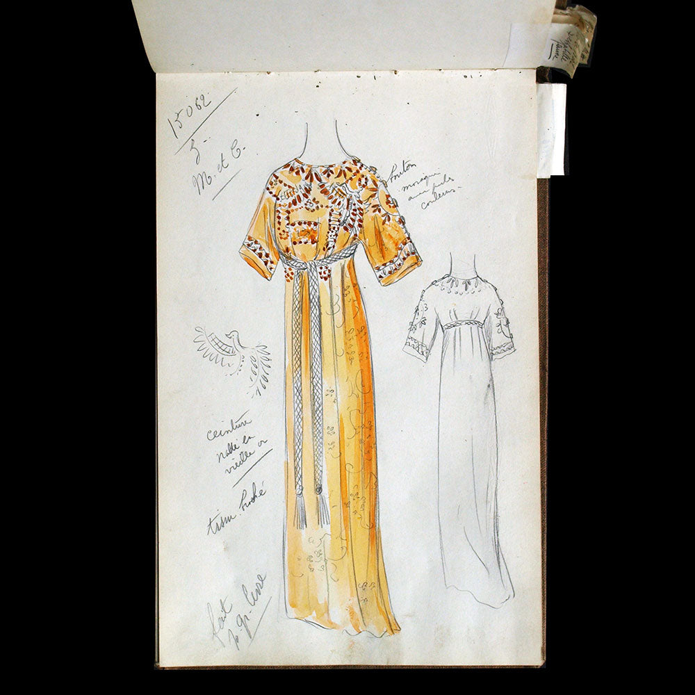 Redfern - Set of 19 designs for winter 1912-1913