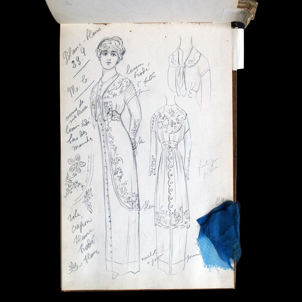 Redfern - Set of 19 designs for winter 1912-1913