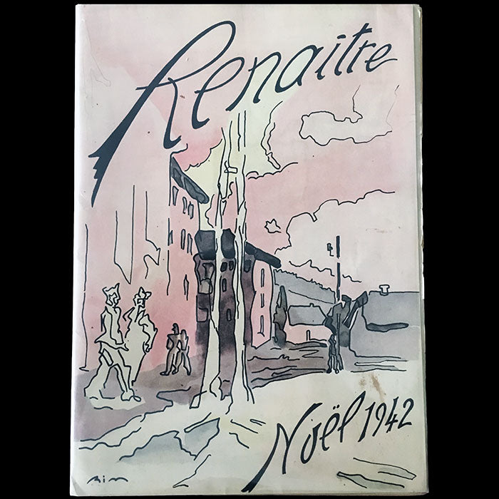 Renaître, Revue mensuelle de l'Oflag VIII, Numéro spécial de Noël 1942 consacré à la mode