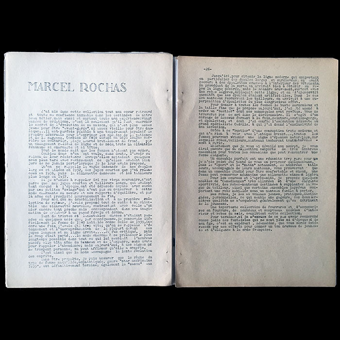 Renaître, Revue mensuelle de l'Oflag VIII, Numéro spécial de Noël 1942 consacré à la mode