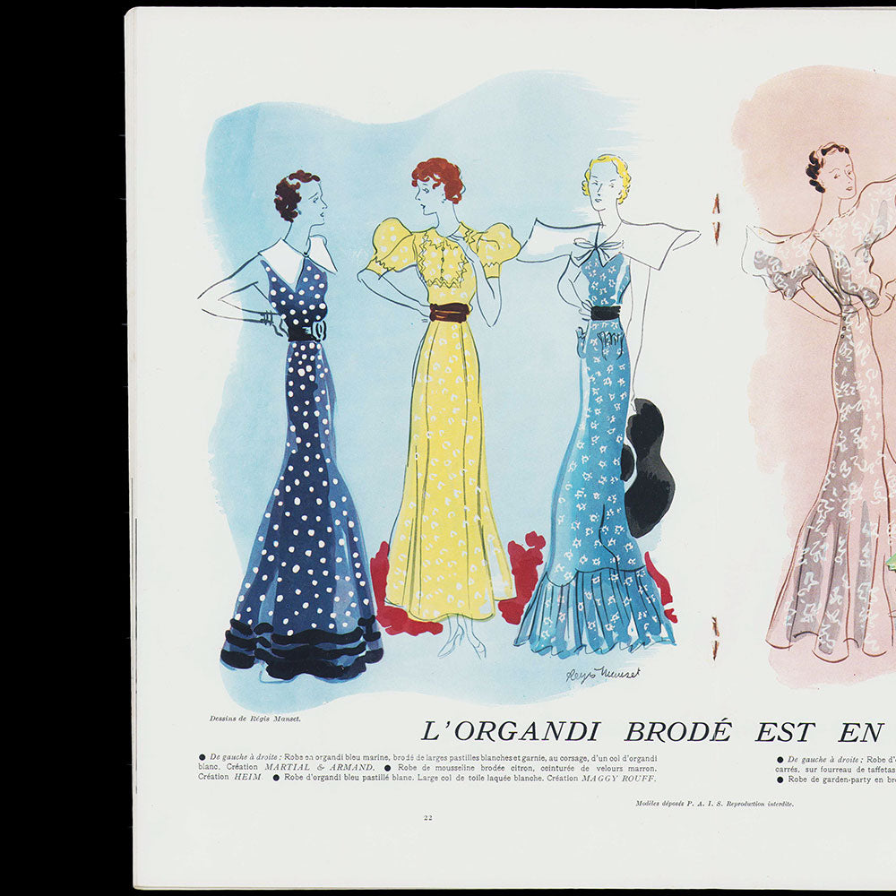 Rester Jeune, juin 1935, couverture de Jean Adrien Mercier