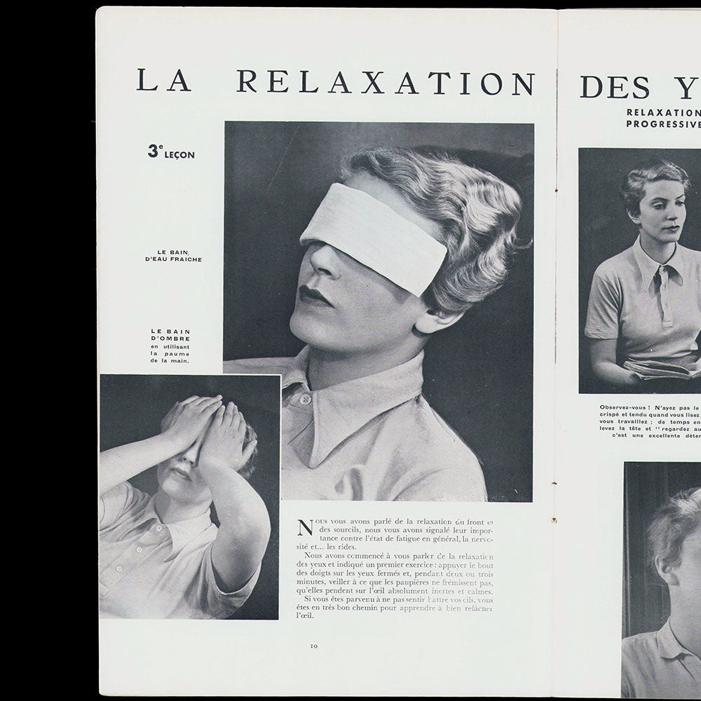 Rester Jeune, juin 1935, couverture de Jean Adrien Mercier