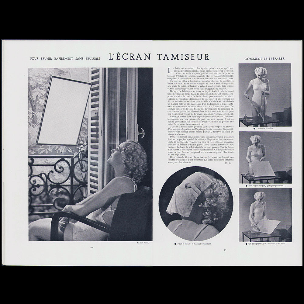 Rester Jeune, juin 1936